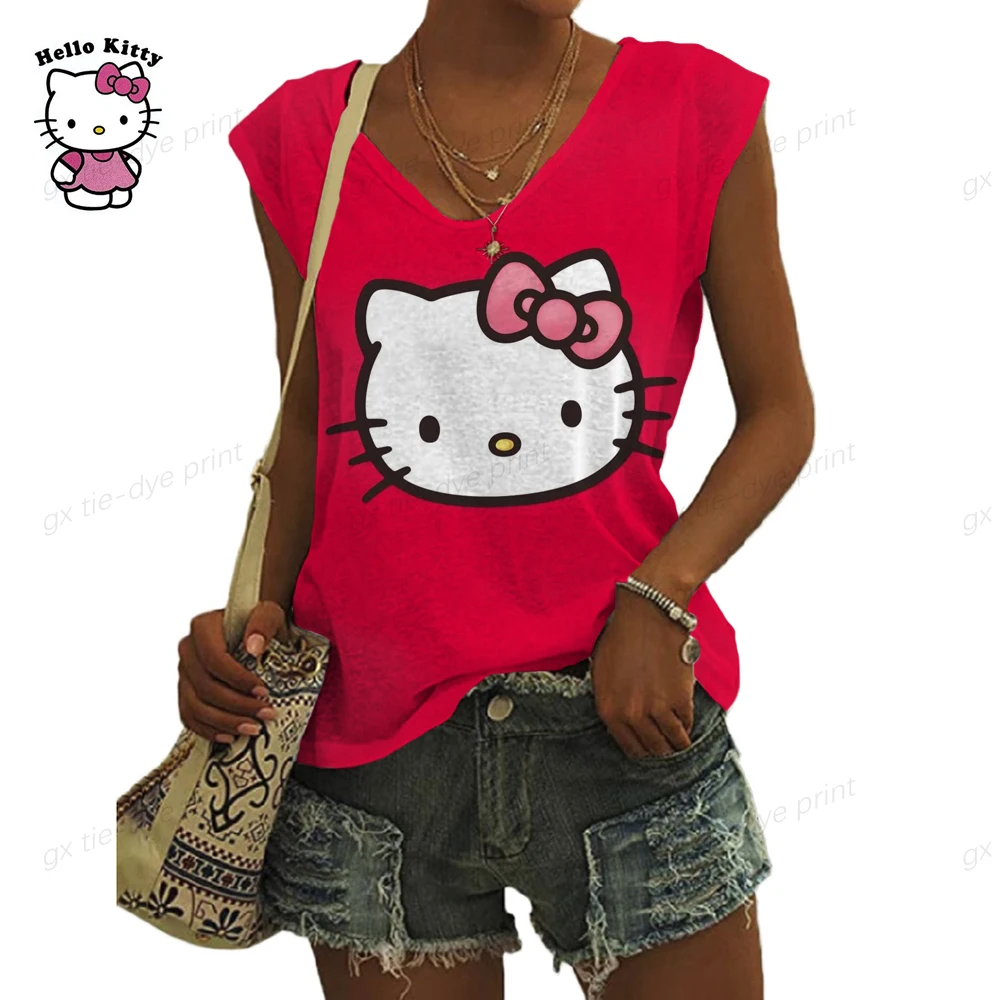 2024 Модный женский мини-топ с аниме рисунком Hello Kitty3D, Женская майка с мультяшным рисунком, Женский Топ
2024 Модный женский мини-топ с аниме рисунком Hello Kitty3D, Женская майка с мультяшным рисунком, Женский Топ