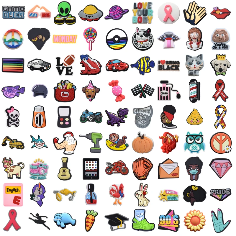 Shoes Accessories Pins Shoe Charms Jeans for Croc Charm Summer Women Kids Xmas Gifts Decorations Designer Sets for Crocs Charms
Shoes Accessories Pins Shoe Charms Jeans for Croc Charm Summer Women Kids Xmas Gifts Decorations Designer Sets for Crocs Charms