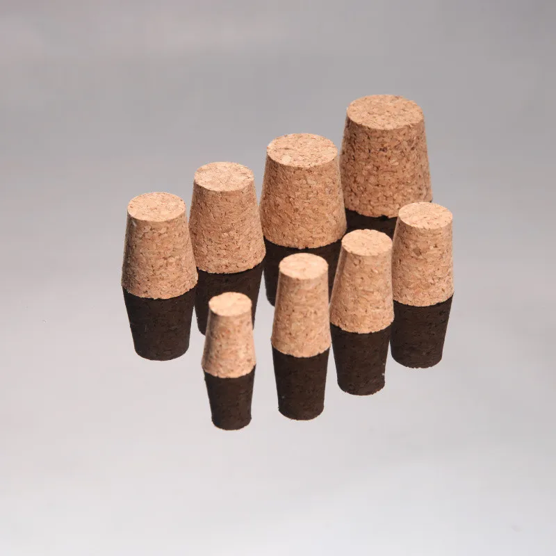 20pcs Top DIA 18mm to 54mm Synthetic Cork lid Lab Test Tube Cork cap Glass jar lid Wine bottle stopper Flask sealing plug
20pcs Top DIA 18mm to 54mm Synthetic Cork lid Lab Test Tube Cork cap Glass jar lid Wine bottle stopper Flask sealing plug