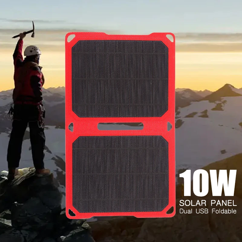 10W Solar Panel Plate Cell Charger Bag Dual USB Waterproof For Hiking Camping Iphone Samsung Mobile Phone Power Bank Charging
10W Solar Panel Plate Cell Charger Bag Dual USB Waterproof For Hiking Camping Iphone Samsung Mobile Phone Power Bank Charging