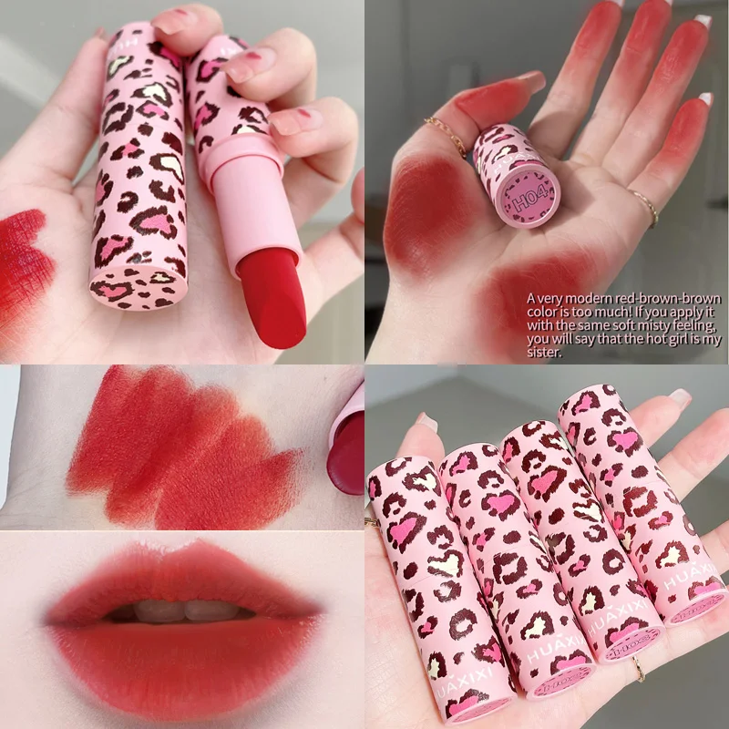Leopard Sexy Matte Lipstick Pen 8 Colors Smooth Velvet Full Color Long Lasting Lips Makeup Women Cosmetics TSLM1
Leopard Sexy Matte Lipstick Pen 8 Colors Smooth Velvet Full Color Long Lasting Lips Makeup Women Cosmetics TSLM1