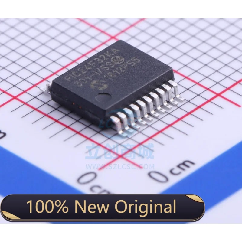 PIC24F32KA301-I/SS Package SSOP-20 New Original Genuine Microcontroller IC Chip (MCU/MPU/SOC)
PIC24F32KA301-I/SS Package SSOP-20 New Original Genuine Microcontroller IC Chip (MCU/MPU/SOC)