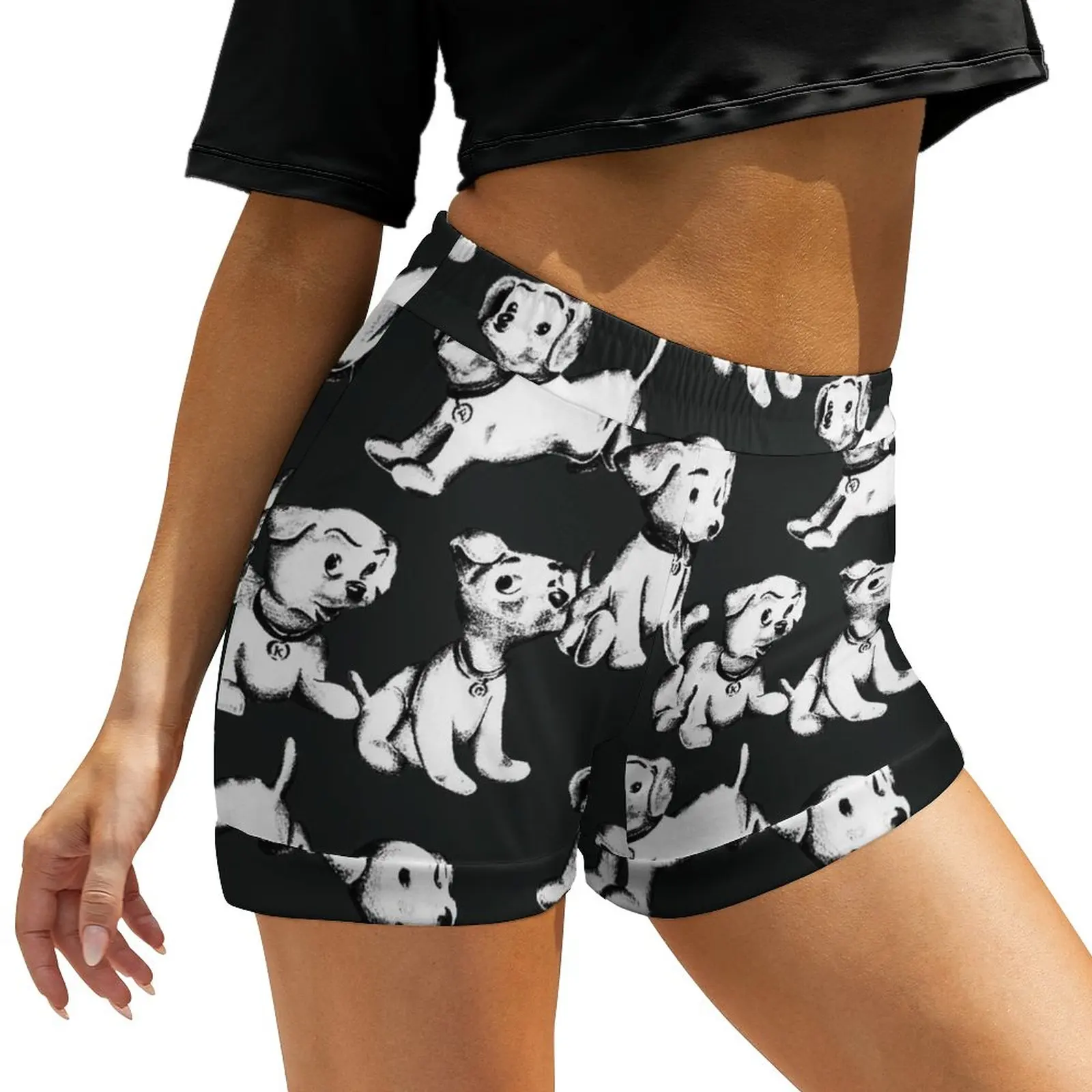 Happy Dog Shorts Funny White Dogs Oversized Streetwear Shorts Elastic Waist Cute Short Pants Female Print Bottoms
Happy Dog Shorts Funny White Dogs Oversized Streetwear Shorts Elastic Waist Cute Short Pants Female Print Bottoms