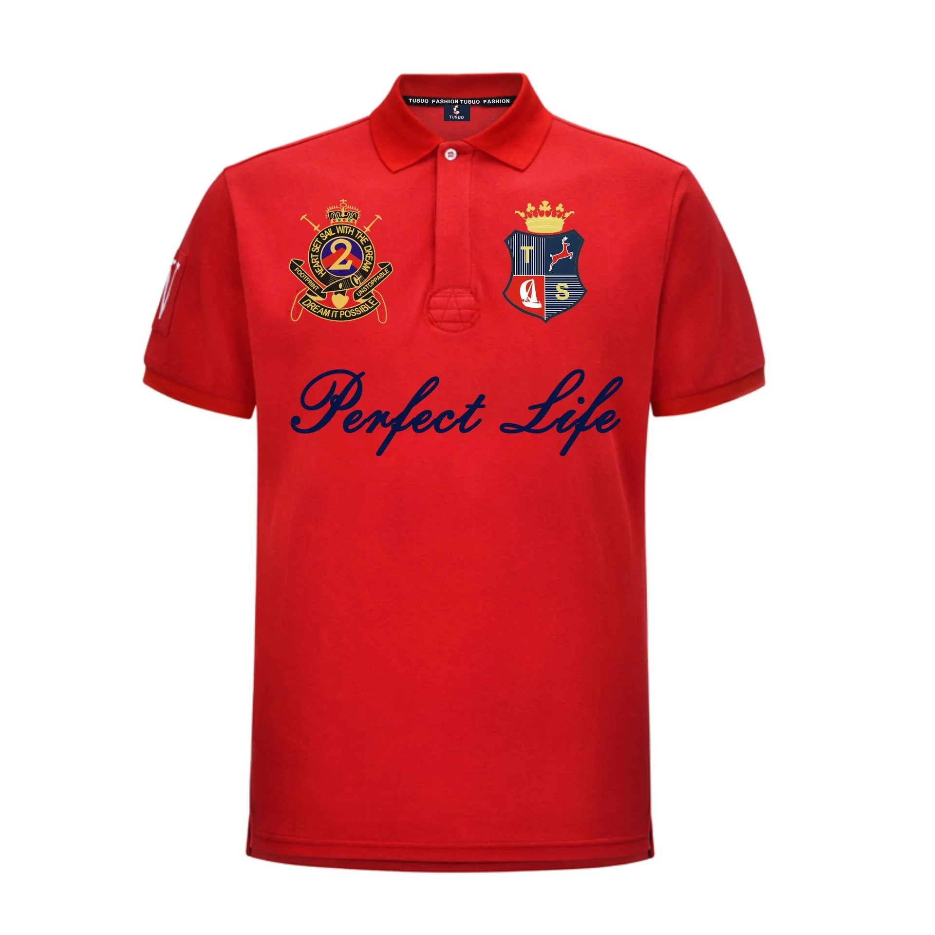 Men's Polo Shirts Casual Short Sleeves High Quality Sports Mens T Shirt Brand Cotton Embroidery Fashion Men Tshirt
Men's Polo Shirts Casual Short Sleeves High Quality Sports Mens T Shirt Brand Cotton Embroidery Fashion Men Tshirt