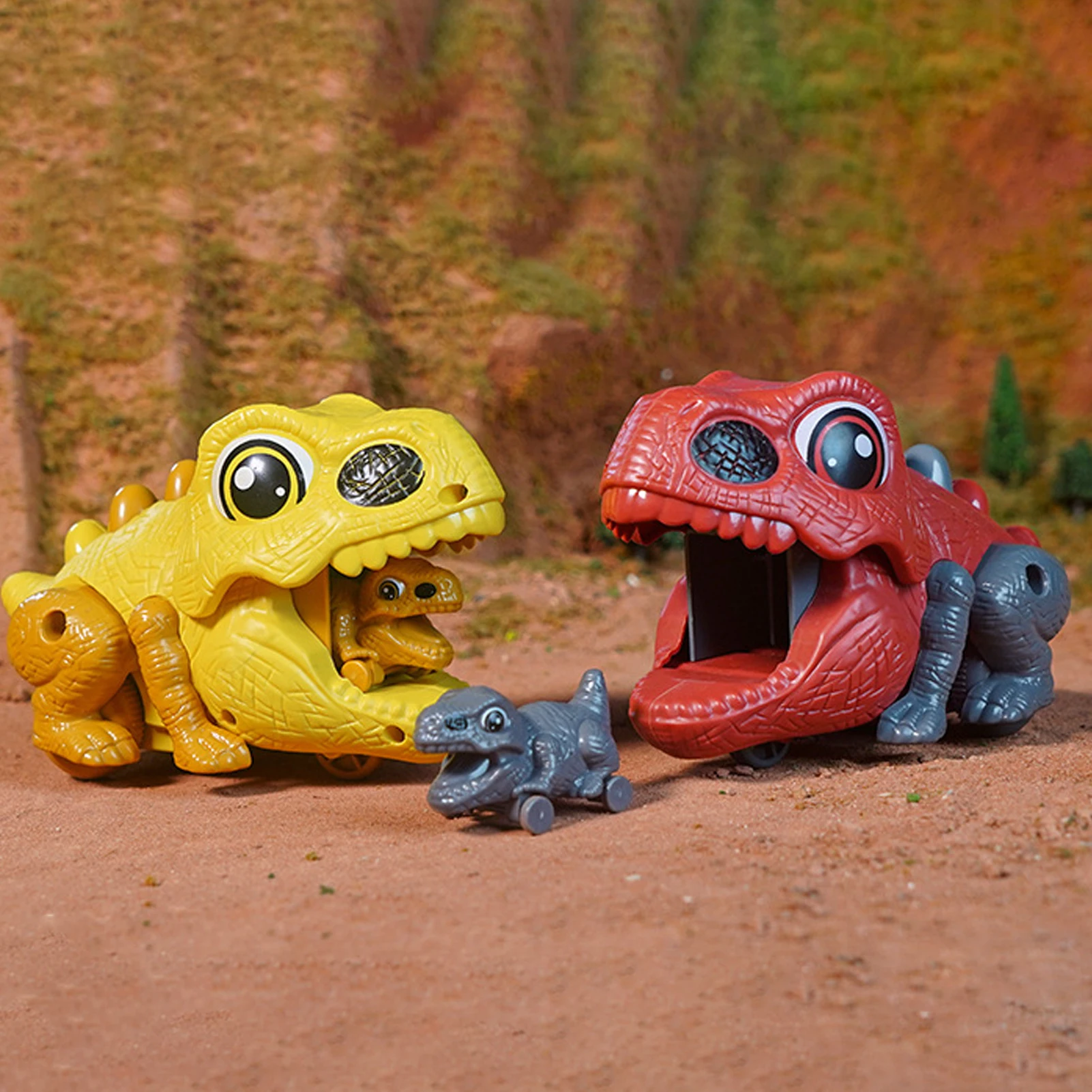 Детский динозавр, игрушечный автомобиль, малыш, динозавр, катапульта, автомобили с нажимной кнопкой, фрикционные трюки, малыш, автомобиль, д... 
Детский динозавр, игрушечный автомобиль, малыш, динозавр, катапульта, автомобили с нажимной кнопкой, фрикционные трюки, малыш, автомобиль, д...