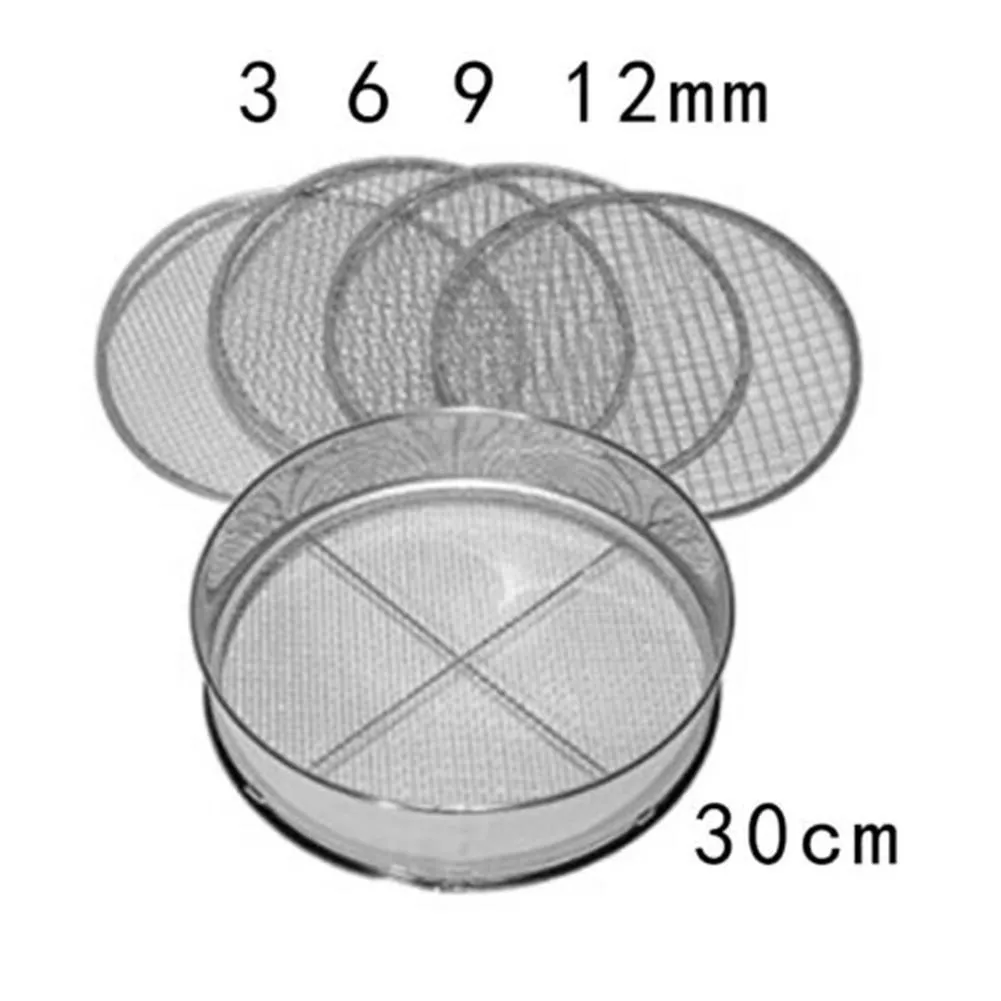 Siebmeister 5000 4in1 Garden Sieve 4 Exchangeable Sieve Inserts 3/6/9/12mm For Growing Sensitive Young Plants Or For Creating
Siebmeister 5000 4in1 Garden Sieve 4 Exchangeable Sieve Inserts 3/6/9/12mm For Growing Sensitive Young Plants Or For Creating