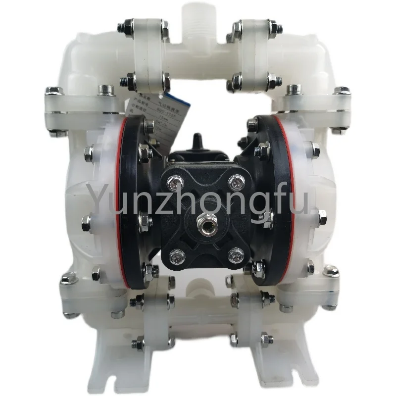 Pneumatic Diaphragm Pump 15FF All Plastic Acid and Alkali Resistant Stainless Steel Aluminum Alloy High Flow Chemical Sewag
Pneumatic Diaphragm Pump 15FF All Plastic Acid and Alkali Resistant Stainless Steel Aluminum Alloy High Flow Chemical Sewag