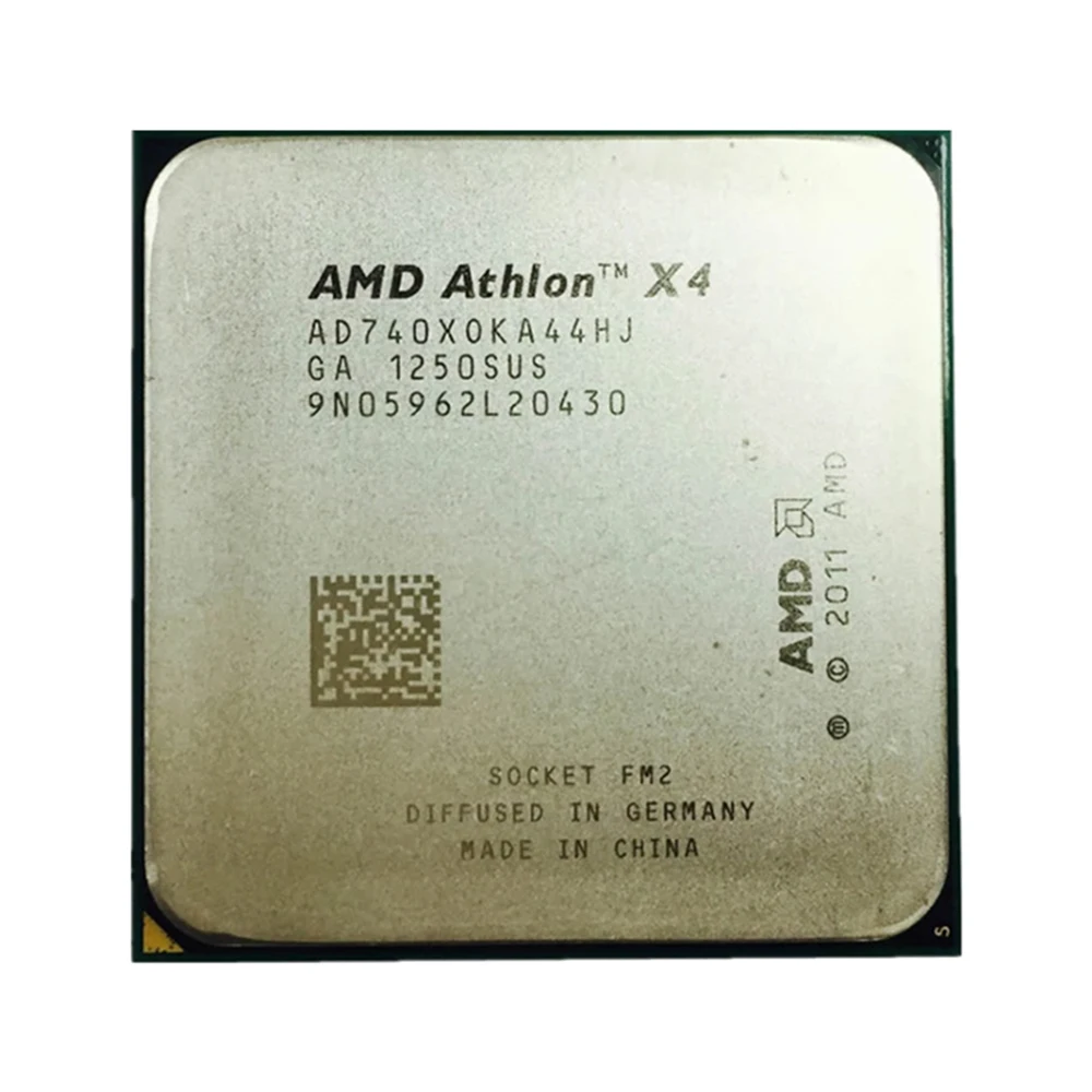 

Процессор AMD Athlon X4 740 3,2G 65 Вт четырехъядерный процессор AD740XOKA44HJ разъем FM2