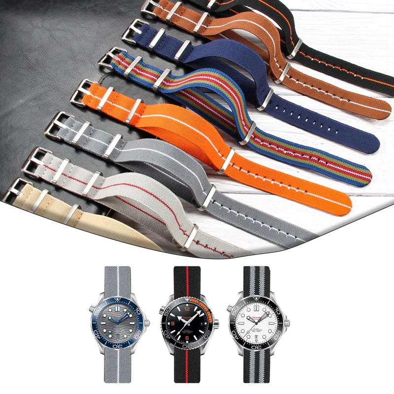 Adjustable Elastic Nylon Watch Strap Military Wrist Band Troops Parachute Bag Striped Braided Watchband Bracelet Accessories
Adjustable Elastic Nylon Watch Strap Military Wrist Band Troops Parachute Bag Striped Braided Watchband Bracelet Accessories