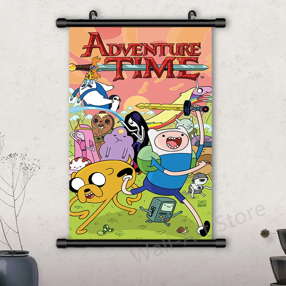 Wall Art Canvas Adventure Time Poster Cartoon Anime Pictures Scrolls Hanging Painting Modern Print Kid Bedroom Home Decoration
Wall Art Canvas Adventure Time Poster Cartoon Anime Pictures Scrolls Hanging Painting Modern Print Kid Bedroom Home Decoration