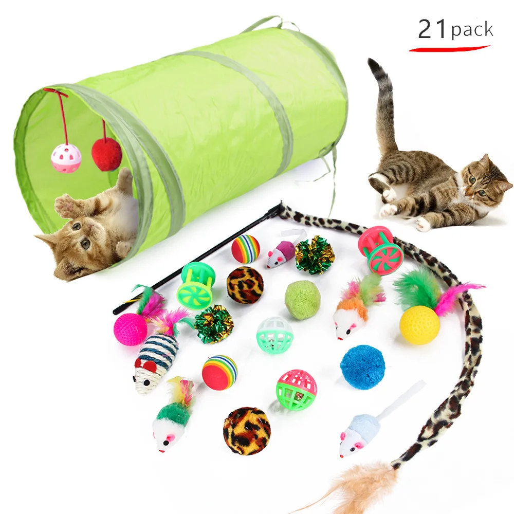 21Pcs/Set Funny Pet Toys Mouse Shape Balls Shapes Cat Kitten Pet Toy Cat Stick Mouse Supplies Pet Supplies interactive cat toy
21Pcs/Set Funny Pet Toys Mouse Shape Balls Shapes Cat Kitten Pet Toy Cat Stick Mouse Supplies Pet Supplies interactive cat toy