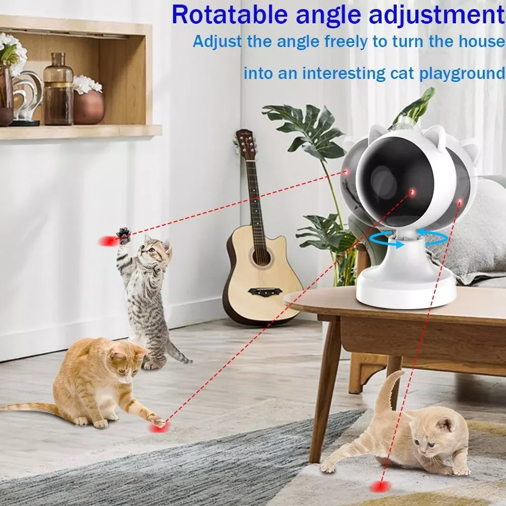 NEW2023 Automatic Cat Toys Interactive Smart Teasing Pet LED Laser Funny Handheld Mode Electronic Pet For Indoor Cats / Kitty /
NEW2023 Automatic Cat Toys Interactive Smart Teasing Pet LED Laser Funny Handheld Mode Electronic Pet For Indoor Cats / Kitty /