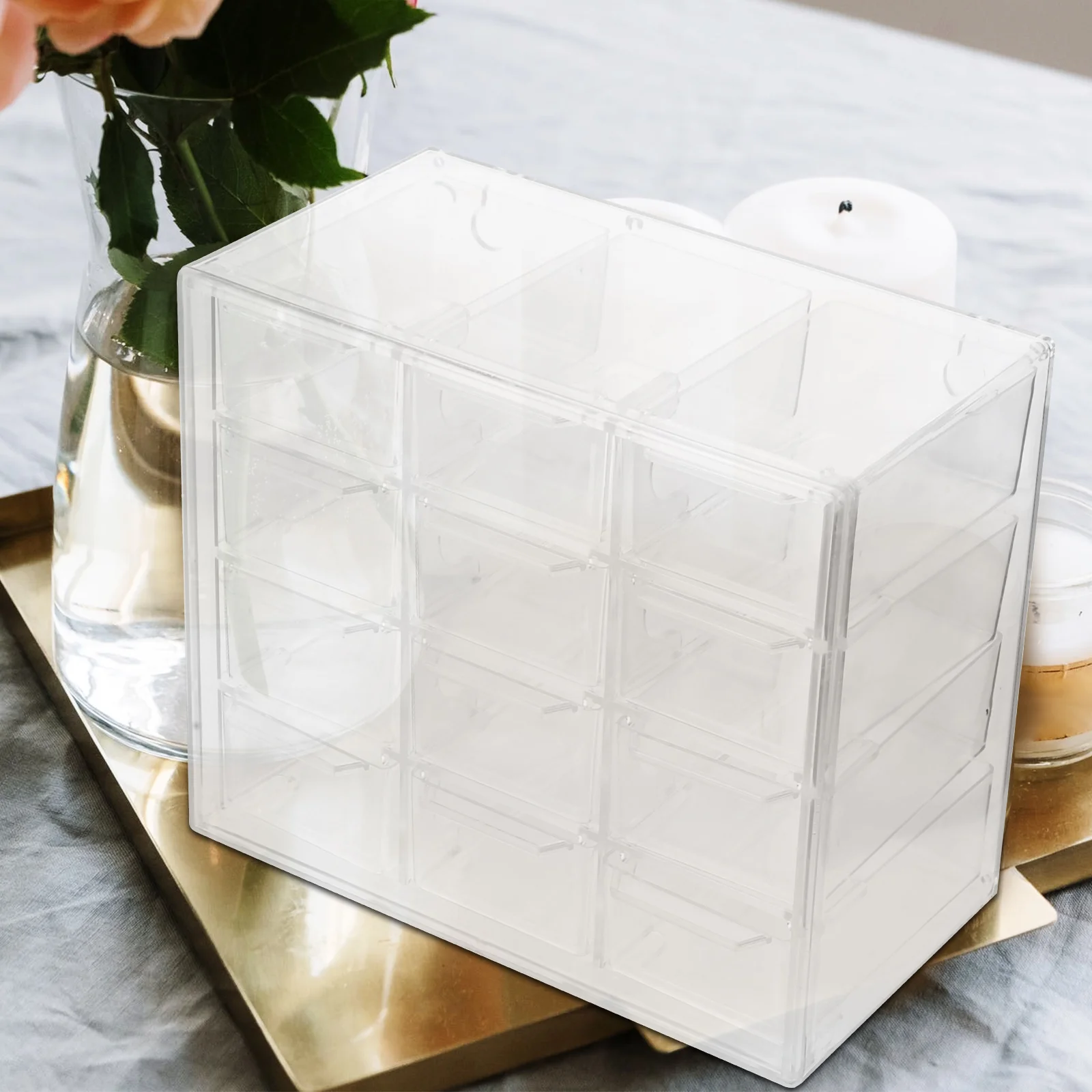 Transparent Storage Box Stationery Container Desk Drawer Organize Case Clear Organizer Drawers Tabletop Makeup
Transparent Storage Box Stationery Container Desk Drawer Organize Case Clear Organizer Drawers Tabletop Makeup