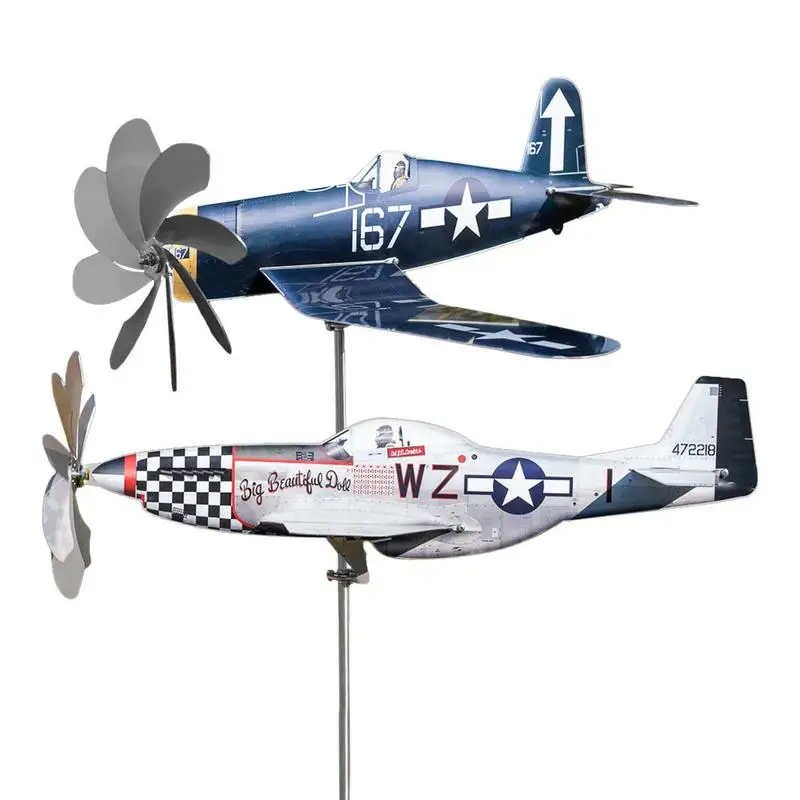 Airplane Wind Spinner Portable Wind Sculpture Stainless Steel Wind Catchers Wind Powered For Outdoor Indoor Garden Decorations
Airplane Wind Spinner Portable Wind Sculpture Stainless Steel Wind Catchers Wind Powered For Outdoor Indoor Garden Decorations