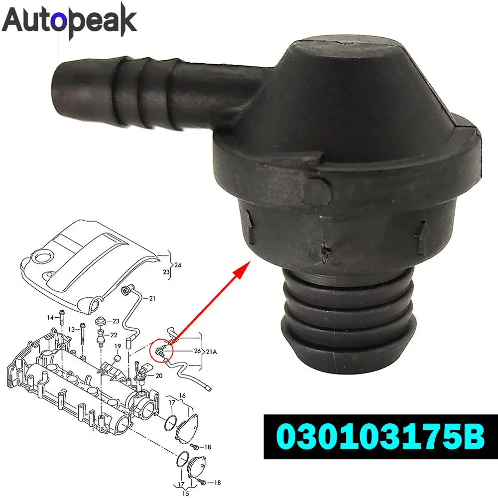 Шланг дыхательный одноходовой для SKODA FABIA OCTAVIA II 1Z RAPID NH ROOMSTER 5J SUPERB MK2 3T4 030103175B
Шланг дыхательный одноходовой для SKODA FABIA OCTAVIA II 1Z RAPID NH ROOMSTER 5J SUPERB MK2 3T4 030103175B
