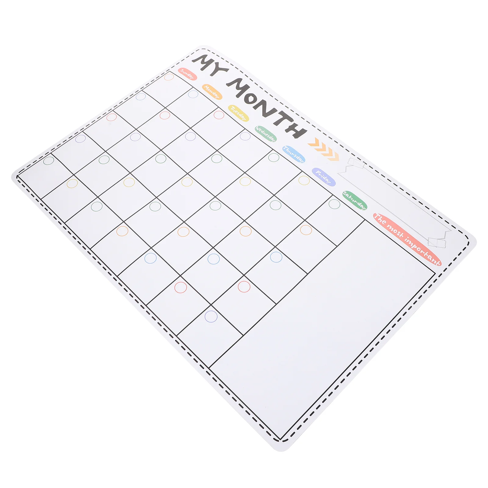 Monthly Planner Tile Fridge Magnet Magnetic Message Board Household Schedule Note 
Monthly Planner Tile Fridge Magnet Magnetic Message Board Household Schedule Note