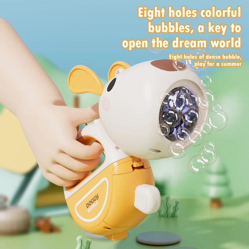 2023 Kids Bubble Machines Handheld Electric Soap Blower Pomperos Gun LED Light Outdoor Toys for Kids Boys Girls Gifts
2023 Kids Bubble Machines Handheld Electric Soap Blower Pomperos Gun LED Light Outdoor Toys for Kids Boys Girls Gifts