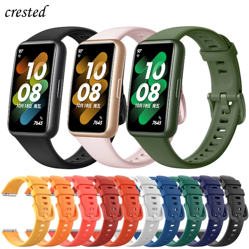 Ремешок силиконовый для Huawei Band 7, сменный смарт-браслет для наручных часов, аксессуары для Huawei Band 7
Ремешок силиконовый для Huawei Band 7, сменный смарт-браслет для наручных часов, аксессуары для Huawei Band 7