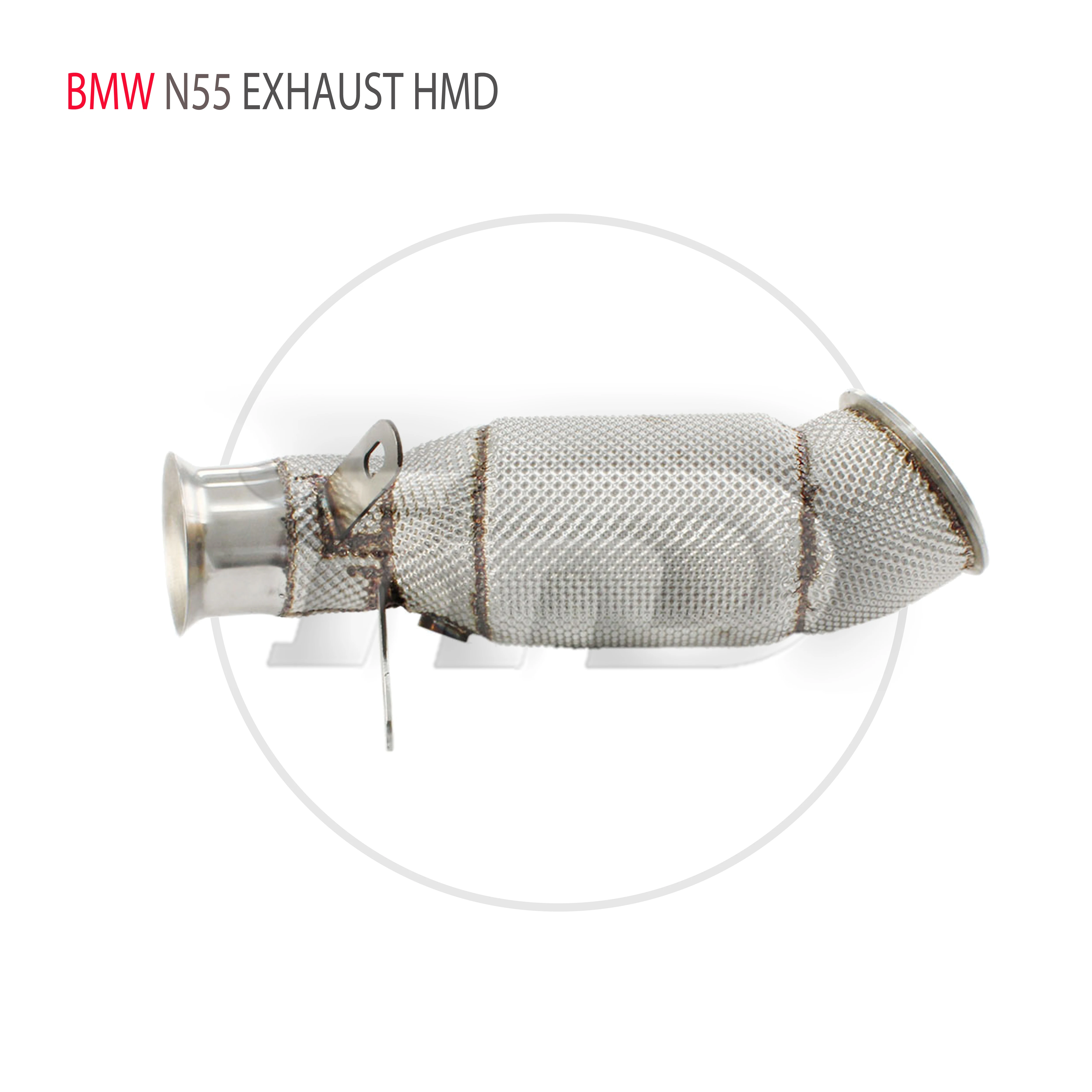 HMD Exhaust System High Flow Performance Downpipe for BMW 740Li N55 Engine 3.0T Car Accessories With Catalytic Converter Header
HMD Exhaust System High Flow Performance Downpipe for BMW 740Li N55 Engine 3.0T Car Accessories With Catalytic Converter Header