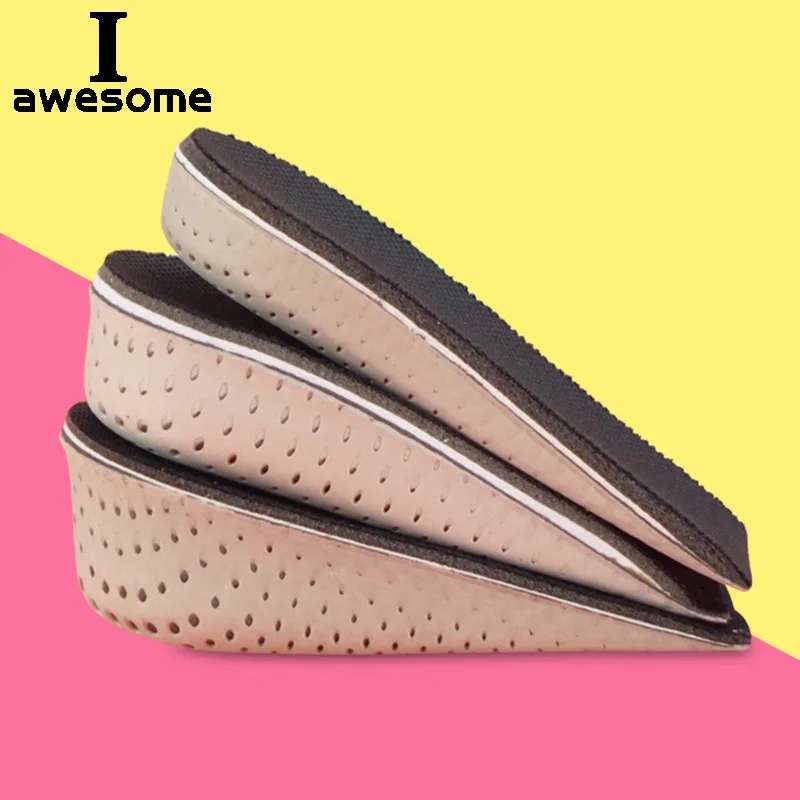 Unisex Adjustable insole 1 Pair 2cm-4cm Height Increase Insoles Memory Foam Lifts Inserts Higher Shoes Half Pads Shoe Cushion 
Unisex Adjustable insole 1 Pair 2cm-4cm Height Increase Insoles Memory Foam Lifts Inserts Higher Shoes Half Pads Shoe Cushion