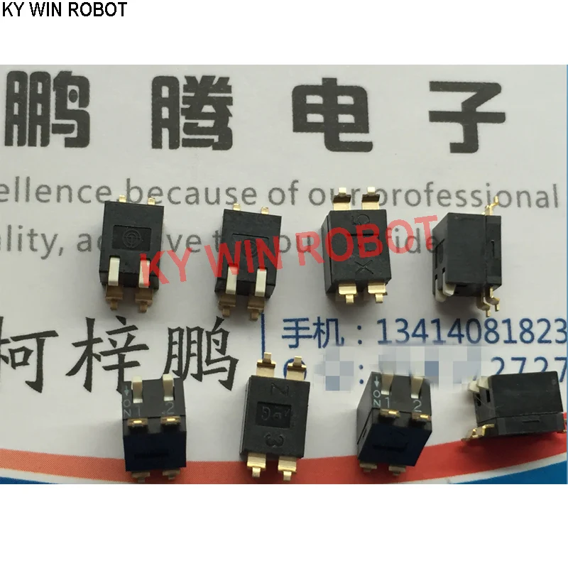 1PCS Original A6SR-2104 DIP switch 2-bit 2P side piano key coded patch 2.54mm
1PCS Original A6SR-2104 DIP switch 2-bit 2P side piano key coded patch 2.54mm