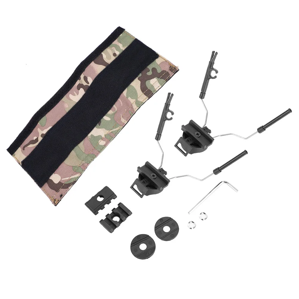 Tactics Helmet Rail Adapter Headset Holder Set for ACH-ARC FAST OPS-Core Helmet Rails Black
Tactics Helmet Rail Adapter Headset Holder Set for ACH-ARC FAST OPS-Core Helmet Rails Black