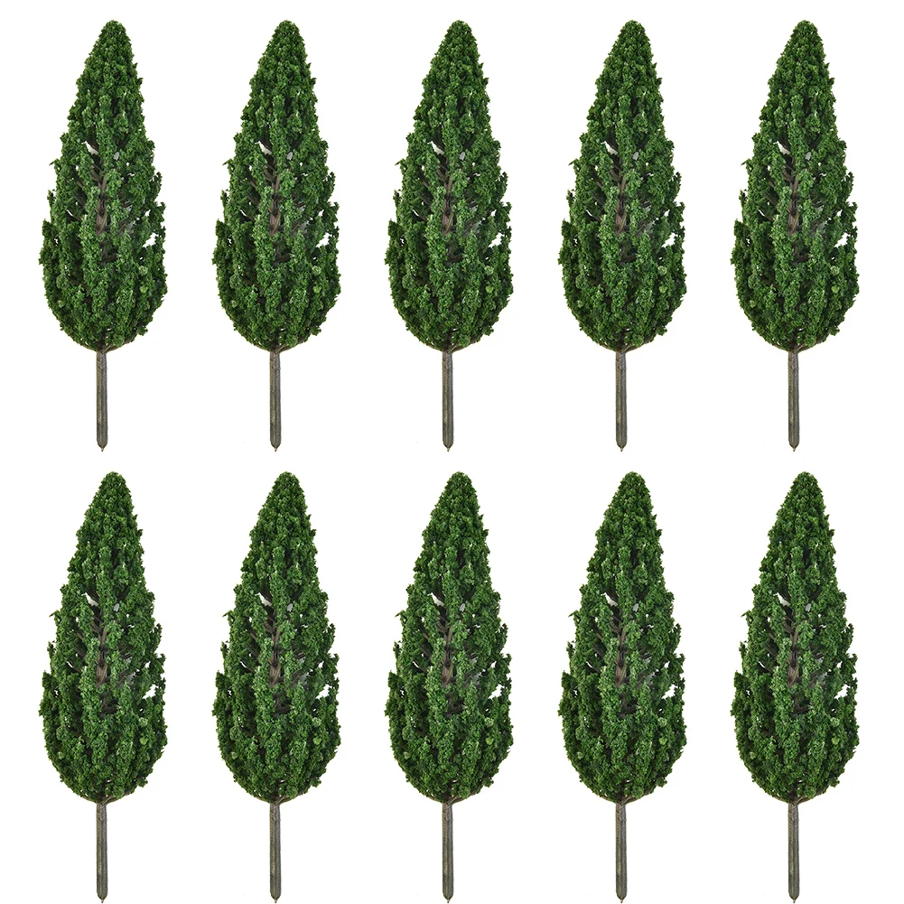 10pcs Pine Trees Model Green For Scale Railway Layout 15cm Miniature Sandtable Model Scenery DIY For Home Building
10pcs Pine Trees Model Green For Scale Railway Layout 15cm Miniature Sandtable Model Scenery DIY For Home Building