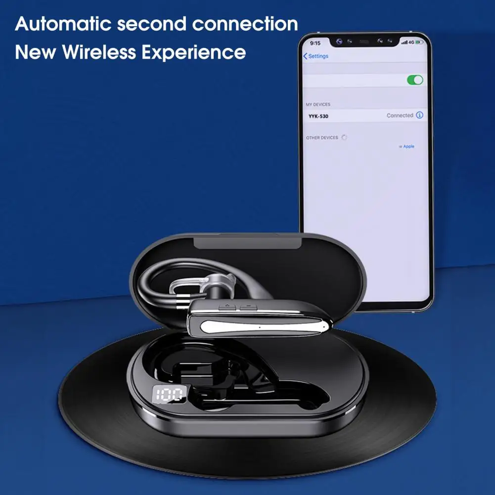 Bluetooth-наушники; Беспроводная гарнитура; Наушники HD с двумя микрофонами; Функция шумоподавления; Подходит для смартфонов
Bluetooth-наушники; Беспроводная гарнитура; Наушники HD с двумя микрофонами; Функция шумоподавления; Подходит для смартфонов