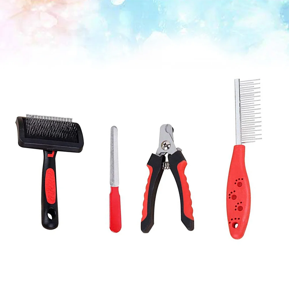 1 Set Steel Nail Clipper File Comb Creative Grooming Combs Portable Nail Clippers for Dog Puppy Cat
1 Set Steel Nail Clipper File Comb Creative Grooming Combs Portable Nail Clippers for Dog Puppy Cat
