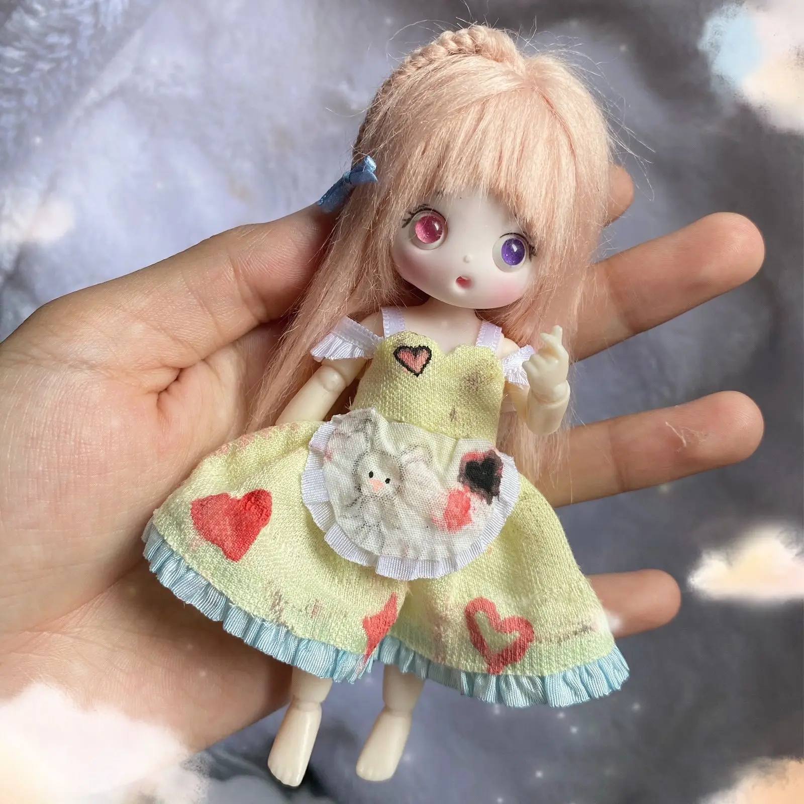 1/12 куклы ручной работы для девочек Bjd куклы 9,5 см Ob11 кукла 3D хрустальные глаза подвижные шарнирные игрушки Bjd DIY одеваются игрушки детские подарки на день рождения
1/12 куклы ручной работы для девочек Bjd куклы 9,5 см Ob11 кукла 3D хрустальные глаза подвижные шарнирные игрушки Bjd DIY одеваются игрушки детские подарки на день рождения