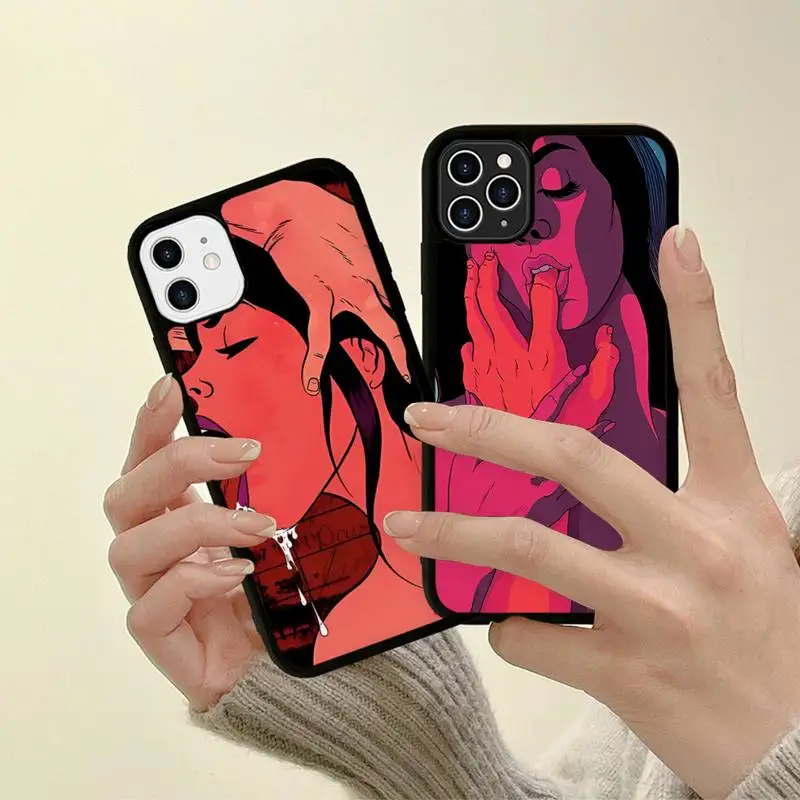 Sexy lady Red lips Girls Bikini Phone Case Silicone PC+TPU Case for iPhone 11 12 13 Pro Max 8 7 6 Plus X SE XR Hard Fundas
Sexy lady Red lips Girls Bikini Phone Case Silicone PC+TPU Case for iPhone 11 12 13 Pro Max 8 7 6 Plus X SE XR Hard Fundas