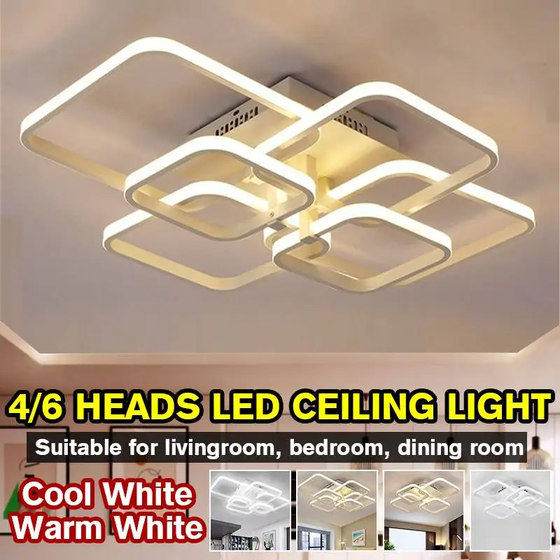 68W Modern LED Chandelier for Living Room Led Ceiling Light for Bedroom Modern 220V Ceiling Lamp Led Luster Lights for Kitchen
68W Modern LED Chandelier for Living Room Led Ceiling Light for Bedroom Modern 220V Ceiling Lamp Led Luster Lights for Kitchen