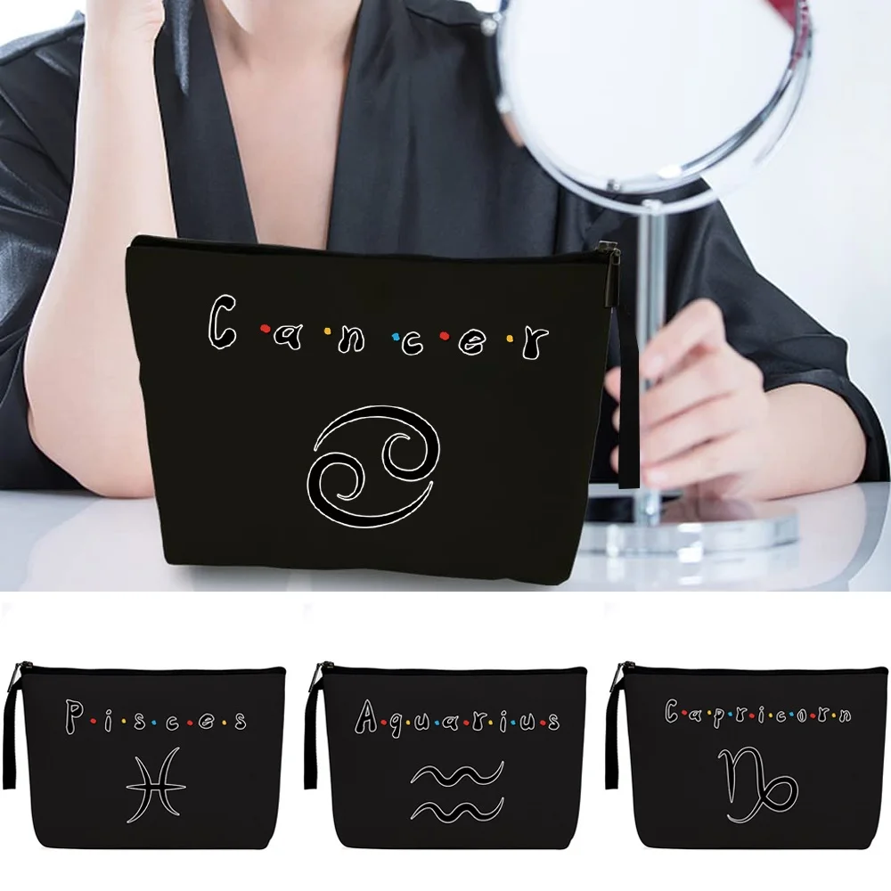 Ladies Makeup Bag Multifunctional Outdoor Travel Cosmetics HandBags Fashion Zipper Wash Beauty Pouch Constellation Print
Ladies Makeup Bag Multifunctional Outdoor Travel Cosmetics HandBags Fashion Zipper Wash Beauty Pouch Constellation Print