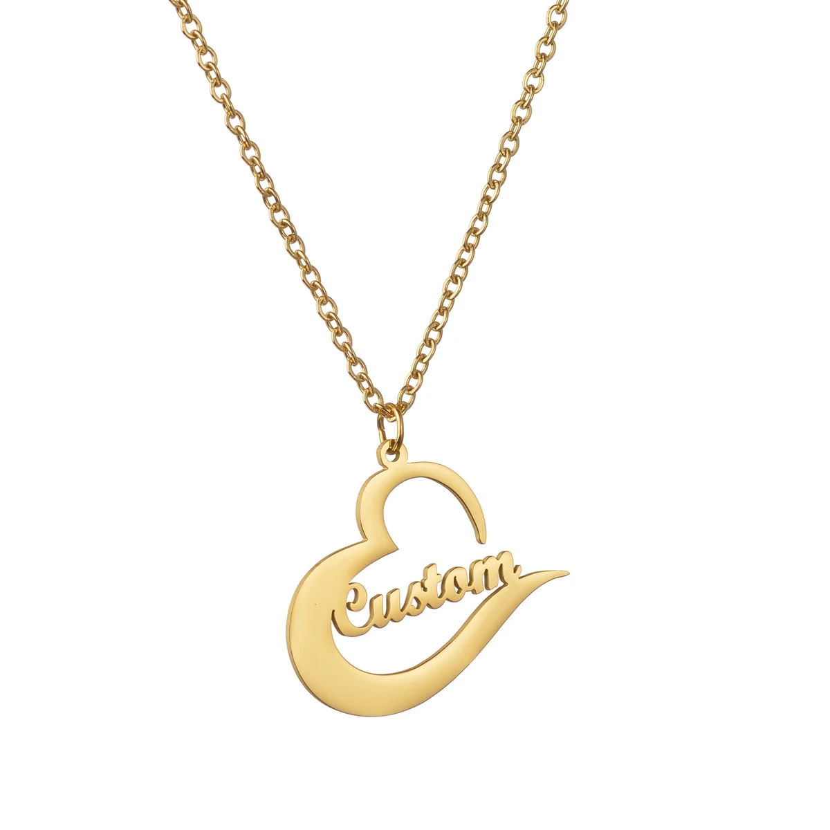 Necklace Name Customized Personalized O-Chain Letter Heart Hollow Out Necklace Wedding Party Original For Lover Jewelry Gift
Necklace Name Customized Personalized O-Chain Letter Heart Hollow Out Necklace Wedding Party Original For Lover Jewelry Gift