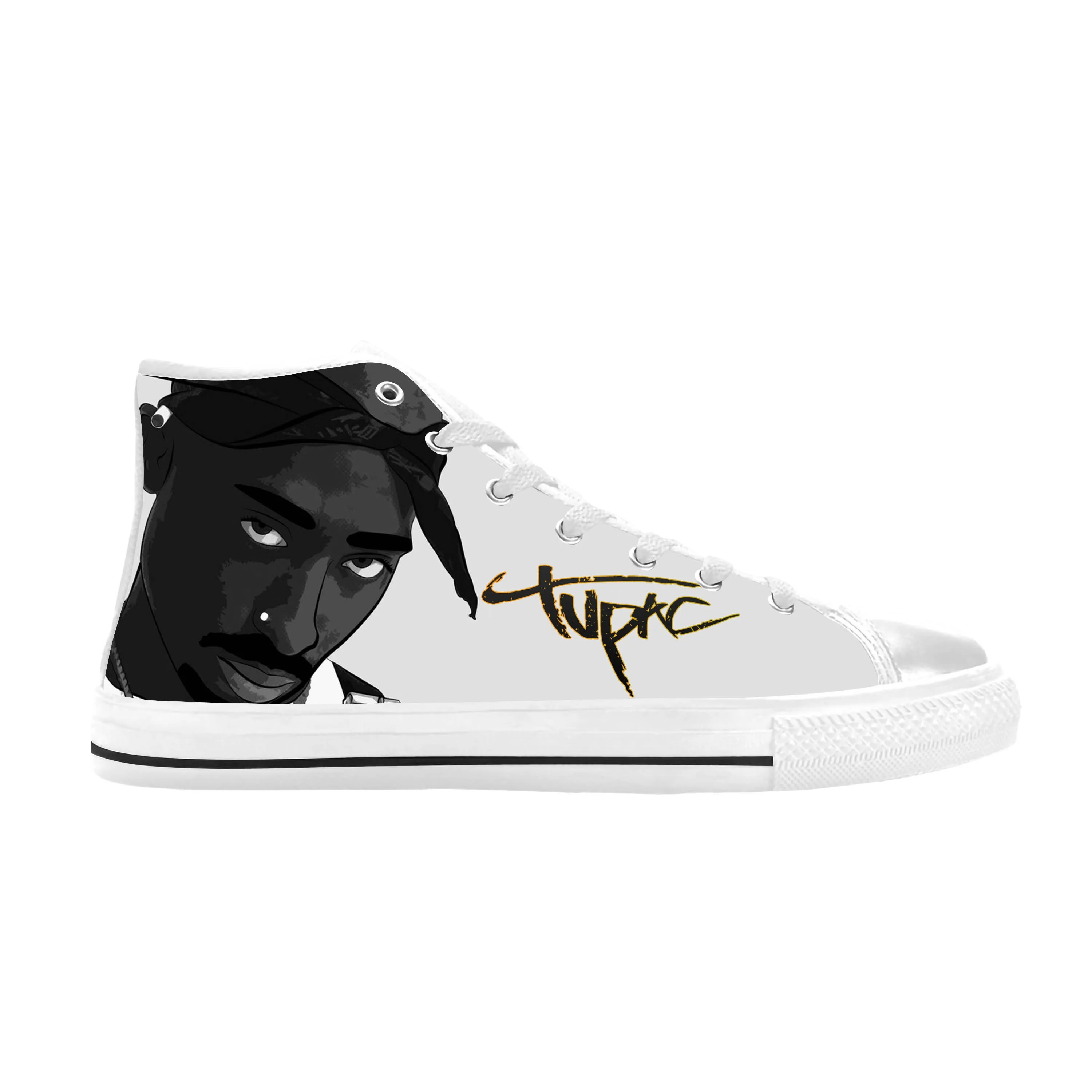 Tupac Hip Hop Rap Rapper 2pac Makaveli Music Rock Casual Cloth Shoes High Top Comfortable Breathable 3D Print Men Women Sneakers 
Tupac Hip Hop Rap Rapper 2pac Makaveli Music Rock Casual Cloth Shoes High Top Comfortable Breathable 3D Print Men Women Sneakers