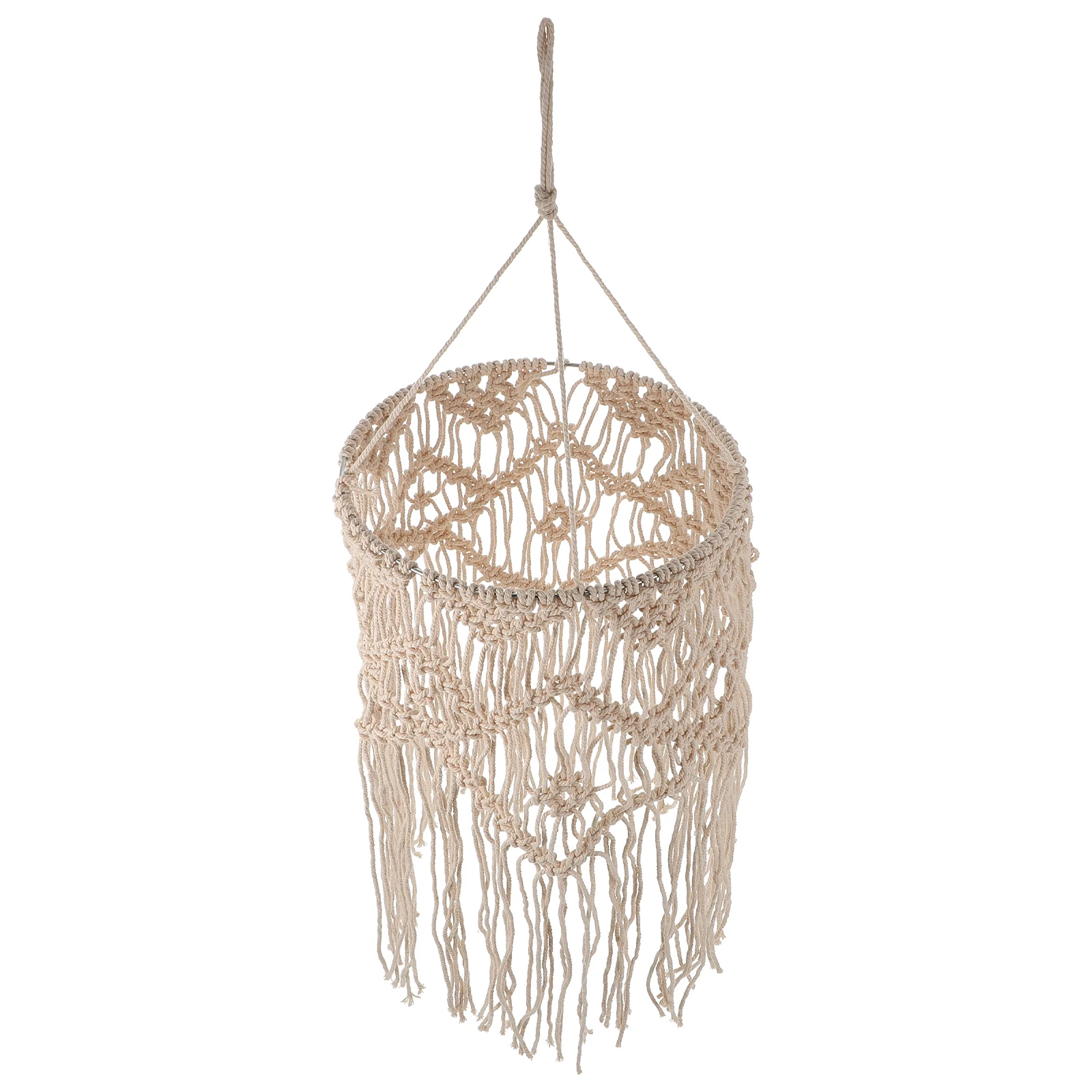 Cover Light Shadelamp Woven Pendant Macrame Chandelier Lampshade Cylinder Protector Ceiling Shades
Cover Light Shadelamp Woven Pendant Macrame Chandelier Lampshade Cylinder Protector Ceiling Shades