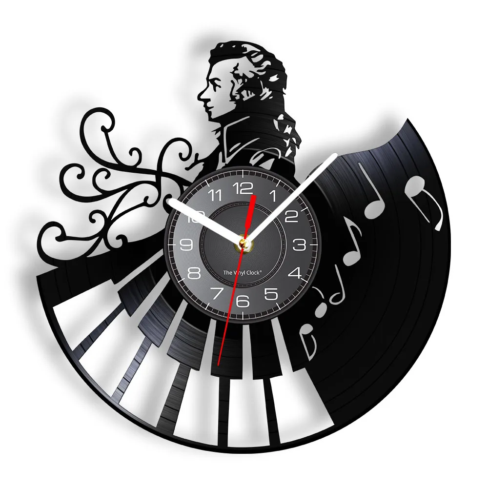 Wolfgang Amadeus Mozart фортепиано виниловая пластина настенные часы домашний декор ретро настенные часы музыкальные технические учителя пианист подарок
Wolfgang Amadeus Mozart фортепиано виниловая пластина настенные часы домашний декор ретро настенные часы музыкальные технические учителя пианист подарок