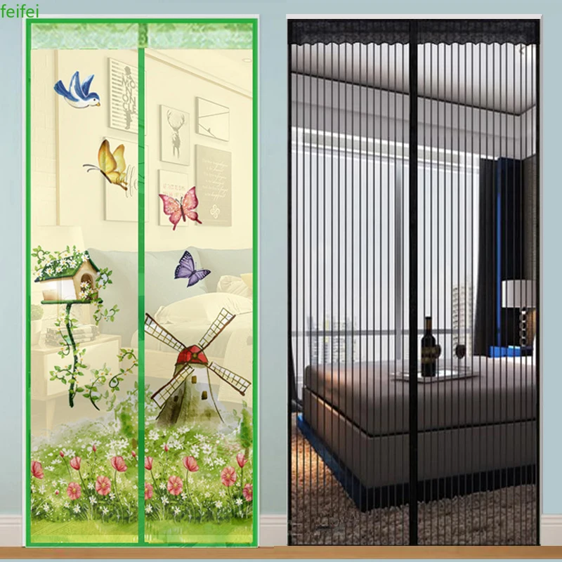 Hands-free Magnetic Mosquito net door screen mesh Automatic Closing Anti Mosquito Insect Fly Bug door curtain net Custom Size
Hands-free Magnetic Mosquito net door screen mesh Automatic Closing Anti Mosquito Insect Fly Bug door curtain net Custom Size
