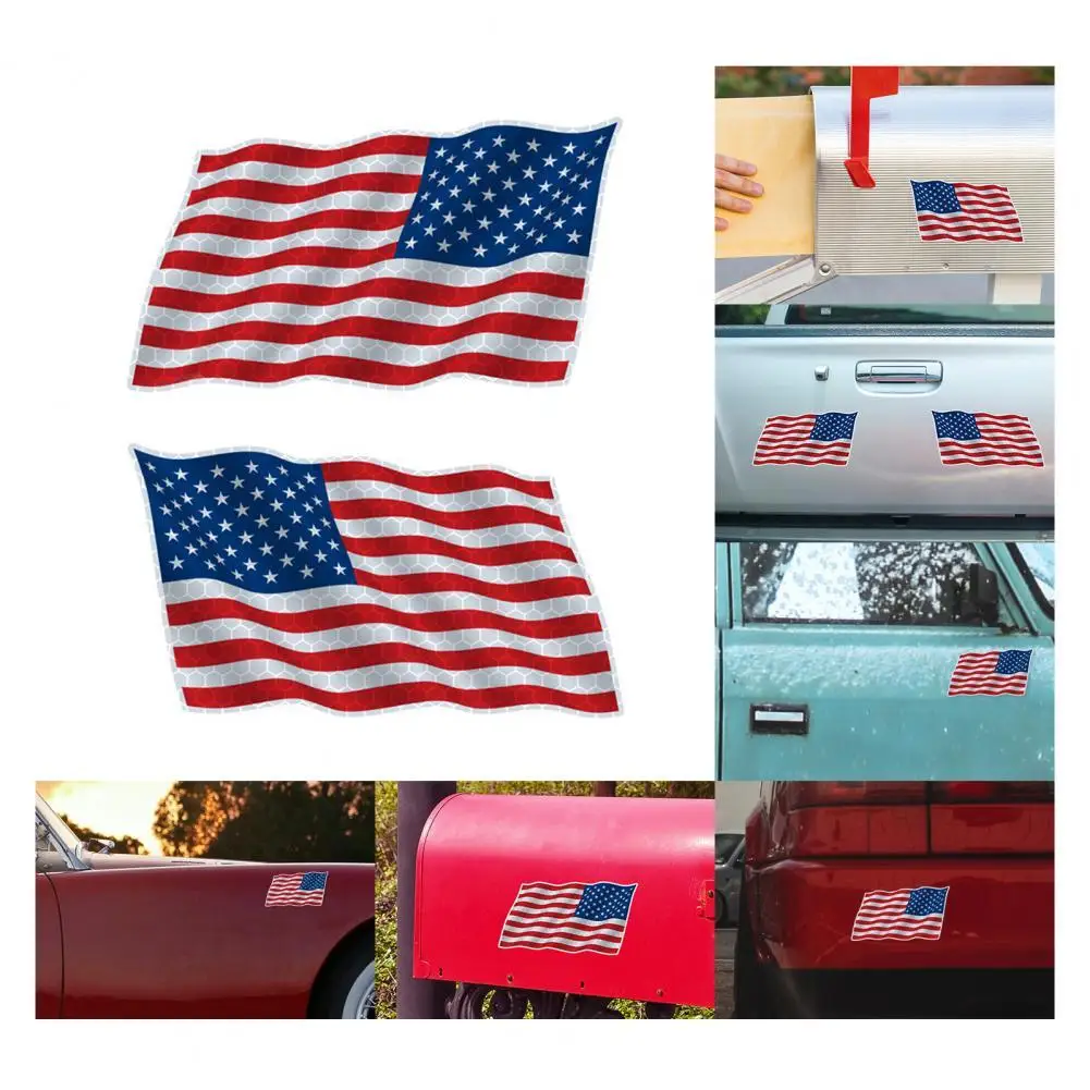 2Pcs Car Sticker Universal Lightweight Self-absorption USA Flag Car Vinyl Decal for Refrigerator Car Decal Car Sticker
2Pcs Car Sticker Universal Lightweight Self-absorption USA Flag Car Vinyl Decal for Refrigerator Car Decal Car Sticker