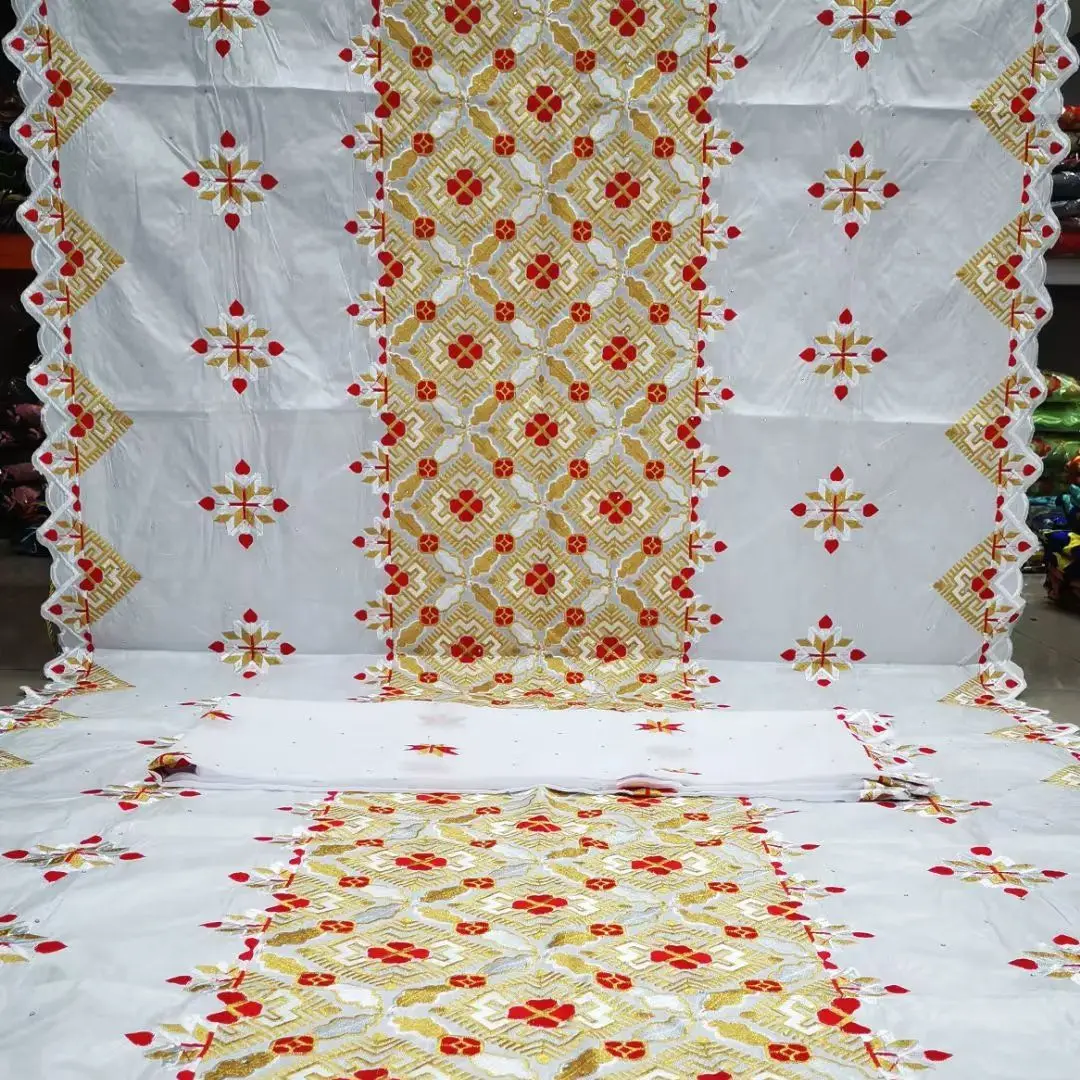 KLX13 High Quality African Bazin Riche Fabric African Lace Fabric Bazin Brode 2.5Yards Embroidery Swiss Lace Fabric For Dress
KLX13 High Quality African Bazin Riche Fabric African Lace Fabric Bazin Brode 2.5Yards Embroidery Swiss Lace Fabric For Dress
