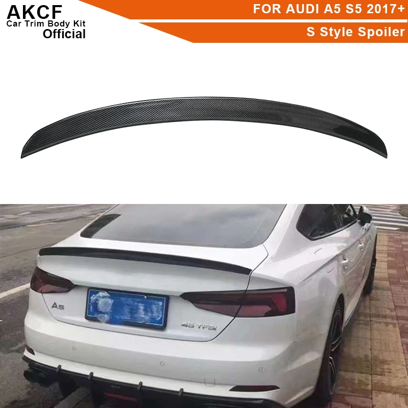 Carbon Fiber S Style Rear Spoiler For Audi A7 S7 RS7 2017+ Rear Trunk Spoiler Lip Guide Wing Lip Rear Wing
Carbon Fiber S Style Rear Spoiler For Audi A7 S7 RS7 2017+ Rear Trunk Spoiler Lip Guide Wing Lip Rear Wing