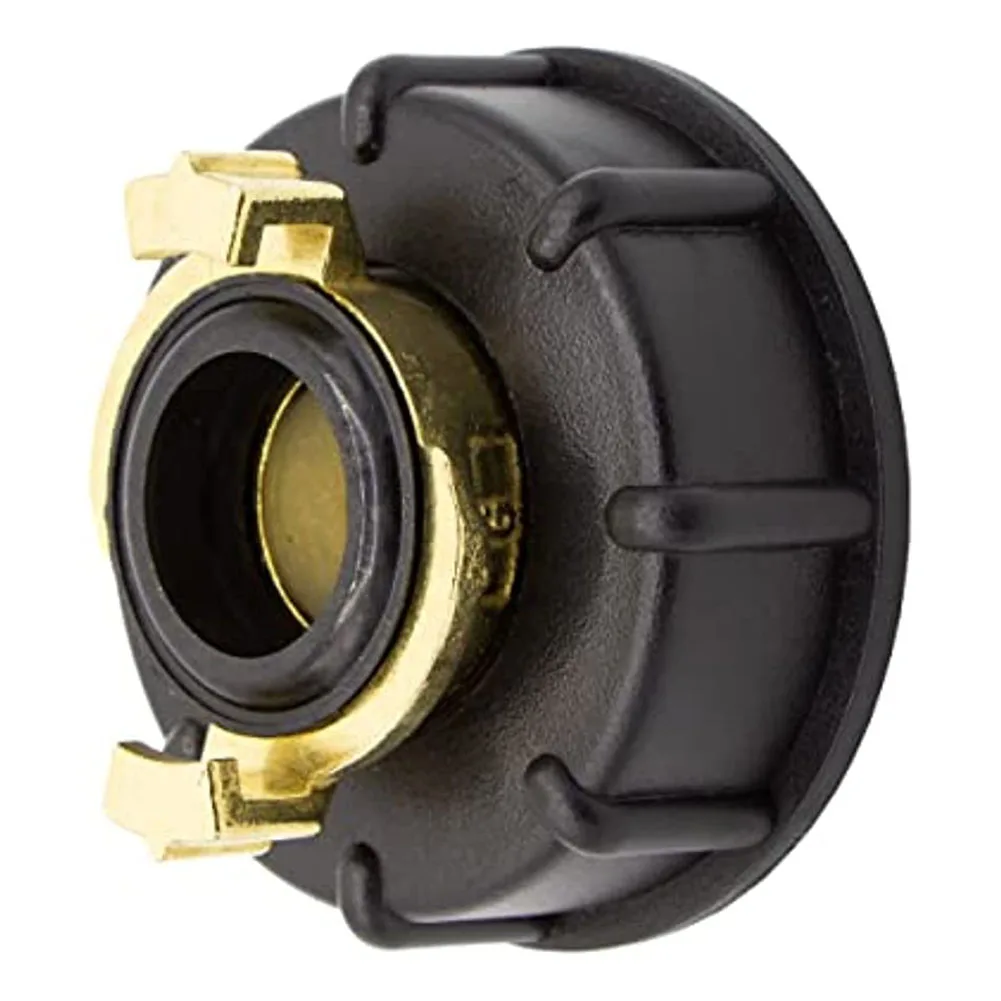 IBC Quick Coupling 1inch S60x6(60mm) Brass Quick Connect System Rain Barrel Tank Watering Equipment For Home Garden
IBC Quick Coupling 1inch S60x6(60mm) Brass Quick Connect System Rain Barrel Tank Watering Equipment For Home Garden