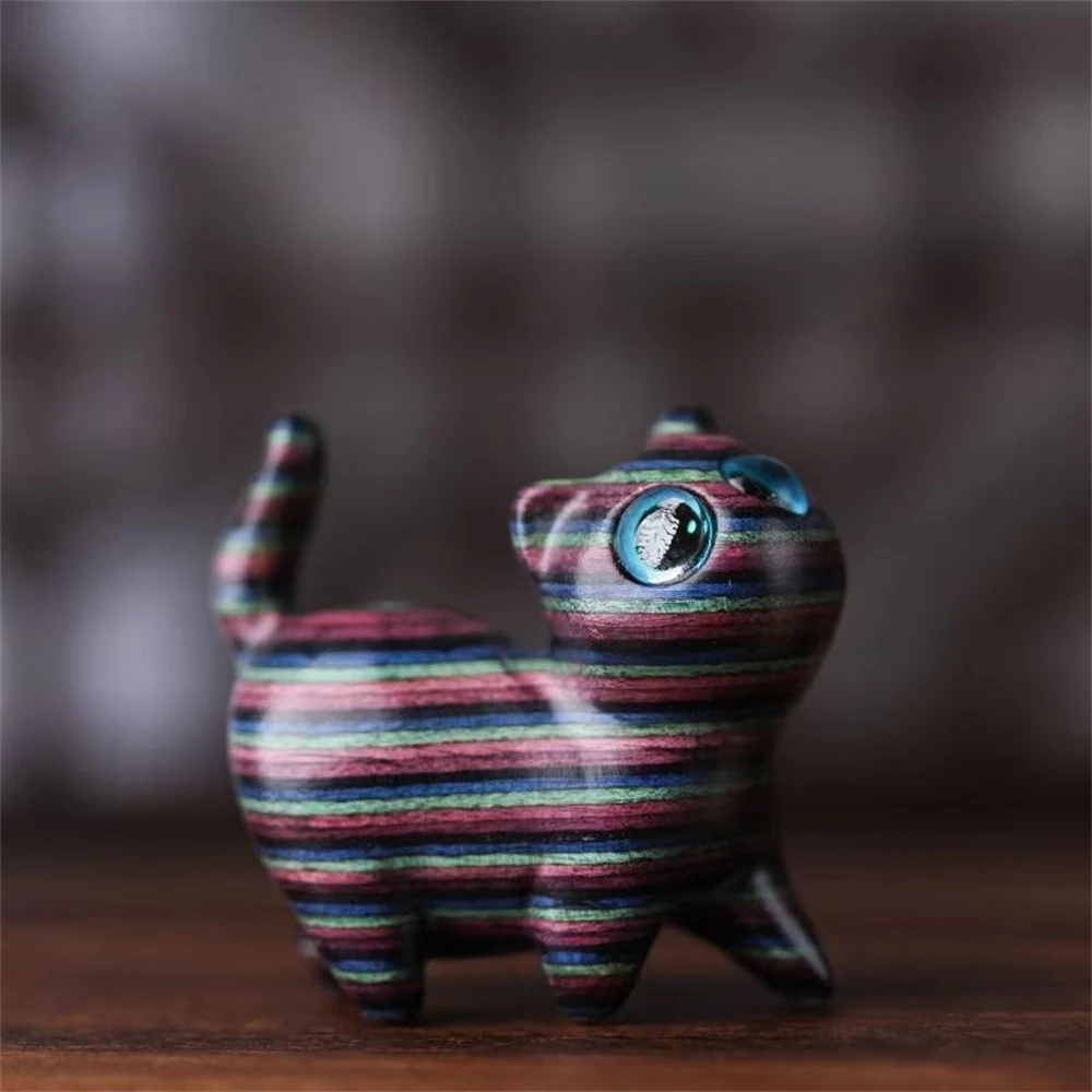 Cat Statue Creative Cute Wooden Big Eyes Desk Ornaments Hand Carving Sculpture Craft Sandalwood Garden Room Decor Birthday Gift
Cat Statue Creative Cute Wooden Big Eyes Desk Ornaments Hand Carving Sculpture Craft Sandalwood Garden Room Decor Birthday Gift