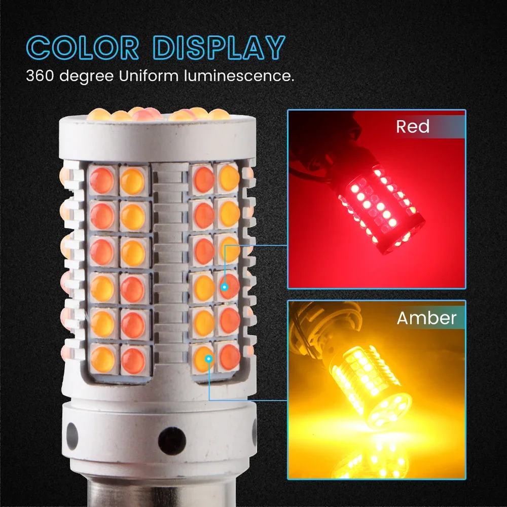 2 шт. 1156 P21W BA15S PY21W BAU15S 3156 7440 W21W 3030 NO Error LED Canbus Автомобильный DRL указатель поворота 12 В постоянного тока с переключением двухцветный 
2 шт. 1156 P21W BA15S PY21W BAU15S 3156 7440 W21W 3030 NO Error LED Canbus Автомобильный DRL указатель поворота 12 В постоянного тока с переключением двухцветный