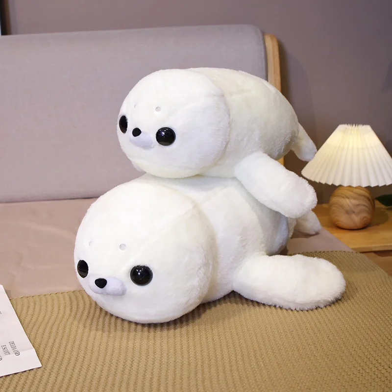 Игрушка плюшевая белая в виде морского льва, 50-60 см
Игрушка плюшевая белая в виде морского льва, 50-60 см