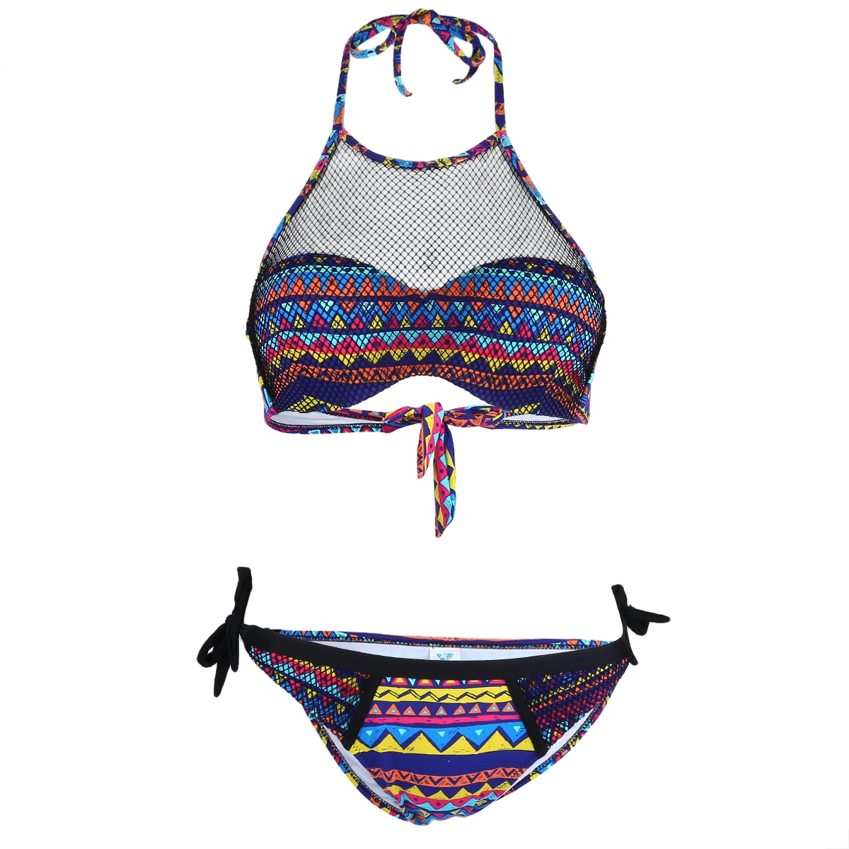 Female Bandage Underwire Padded Bikini Set Women Tie Side Swimsuit Sexy Mesh Bathing Suit Brazlian Swimwear
Female Bandage Underwire Padded Bikini Set Women Tie Side Swimsuit Sexy Mesh Bathing Suit Brazlian Swimwear