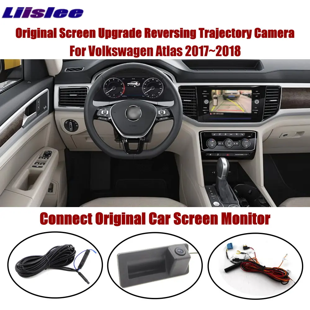 Car Rearview Camera For VW Atlas 2017 2018 2019 2020 Original Screen Revers Intelligent Dynamic Parking HD CCD Night Vision CAM 
Car Rearview Camera For VW Atlas 2017 2018 2019 2020 Original Screen Revers Intelligent Dynamic Parking HD CCD Night Vision CAM