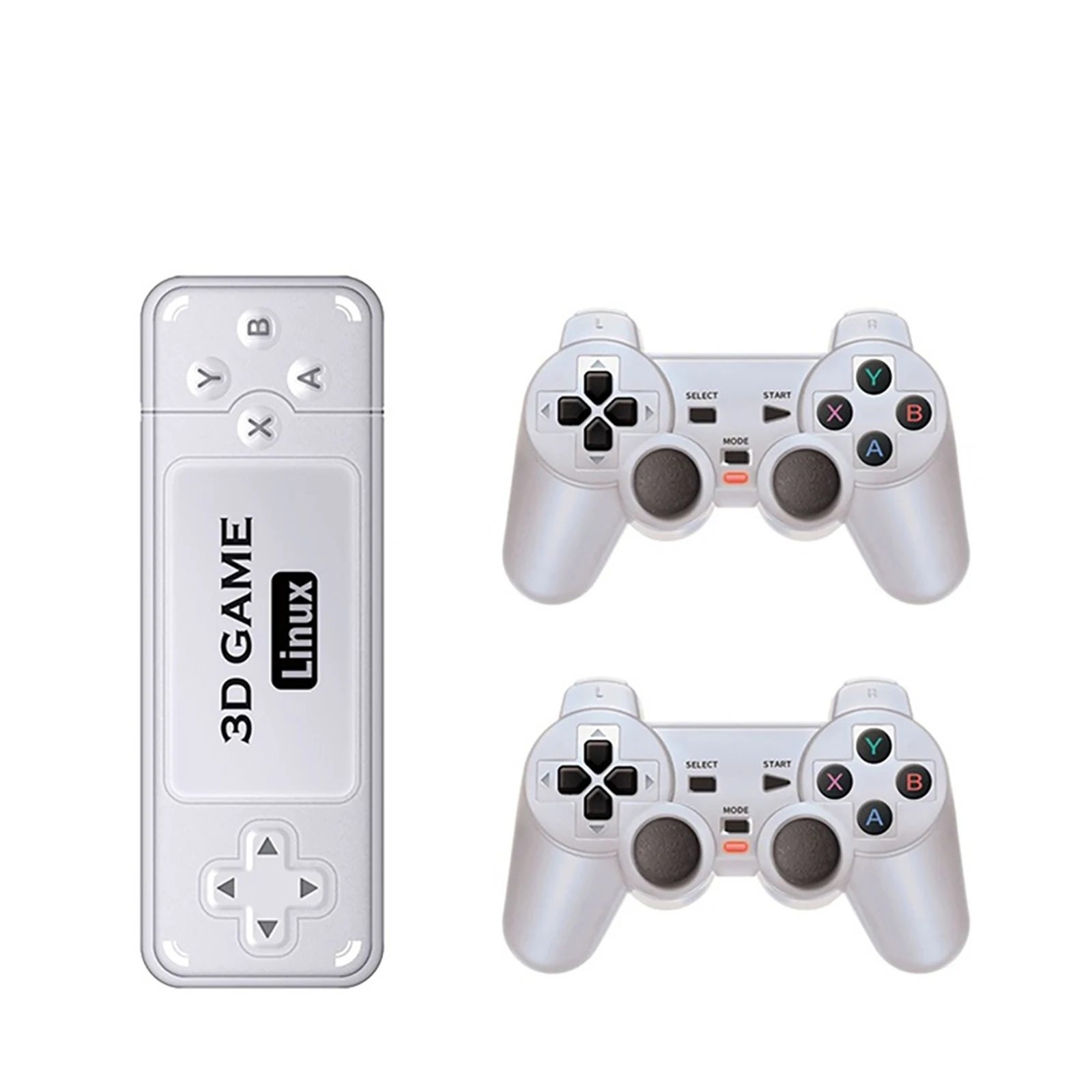 Video Game Console 128G Built-in 10000 Games Retro handheld Game Console Wireless Controller Game Stick For PS1/GBA Kid Xmas Gif
Video Game Console 128G Built-in 10000 Games Retro handheld Game Console Wireless Controller Game Stick For PS1/GBA Kid Xmas Gif