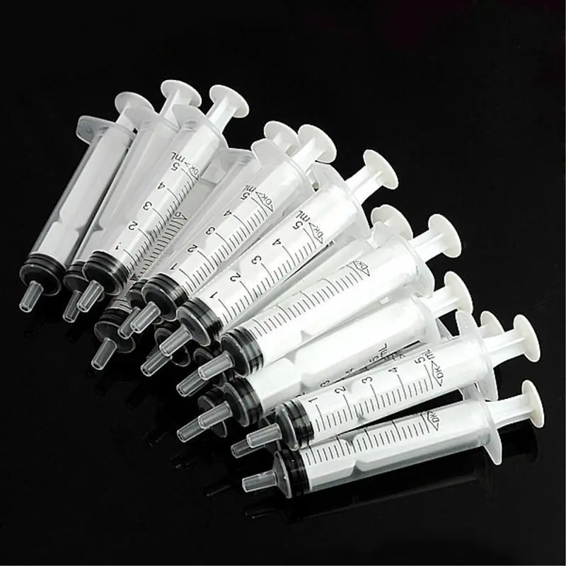 5mL syringe 5/10/25pcs Plastic Injectors Ink Nutrient Sample Measuring Syringe For Pets Needle Feeder Sterile Health Accessories
5mL syringe 5/10/25pcs Plastic Injectors Ink Nutrient Sample Measuring Syringe For Pets Needle Feeder Sterile Health Accessories