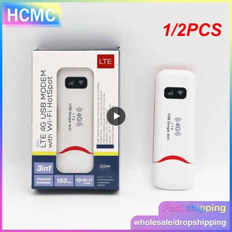 1/2PCS 4G LTE Rouer Wireless USB Dongle Mobile Broadband Modem Stick Sim Card Wireless WiFi Router 150Mbps Modem Stick Home
1/2PCS 4G LTE Rouer Wireless USB Dongle Mobile Broadband Modem Stick Sim Card Wireless WiFi Router 150Mbps Modem Stick Home
